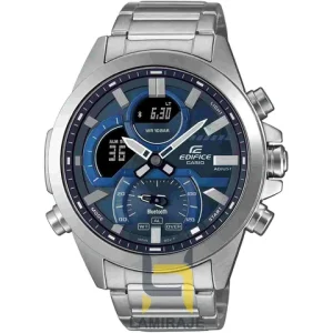 ساعت مچی مردانه کاسیو ادیفایس Casio Edifice ECB-30D-1A نقره‌ای، دیجیتال، خرید ساعت اسپرت و شیک.