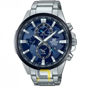 خرید ساعت مچی مردانه کاسیو Casio EFR-303D EDIFICE دیجیتال استیل آبی نفتی، شیک و مقاوم برای آقایان.