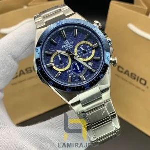 ساعت مچی مردانه کاسیو ادیفایس Casio Edifice EQS-800BCD-2AV نقره‌ای، دیجیتال، خرید ساعت اسپرت و رسمی.