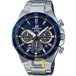 ساعت مچی مردانه کاسیو ادیفایس Casio Edifice EQS-800BCD-2AV نقره‌ای، دیجیتال، خرید ساعت اسپرت و رسمی.