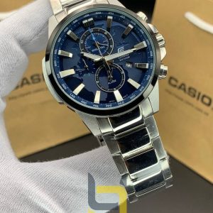 خرید ساعت مچی مردانه کاسیو Casio EFR-303D EDIFICE دیجیتال استیل آبی نفتی، شیک و مقاوم برای آقایان.