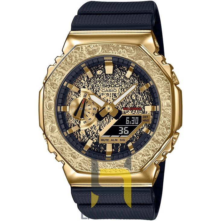 ساعت مچی مردانه جیشاک کاسیو G-Shock Casio GM2100 مشکی، ساعت دیجیتال اسپرت برای خرید ساعت مقاوم و شیک.