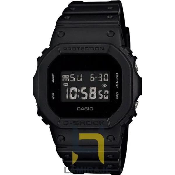 ساعت مچی مردانه کاسیو مدل DW-5600BB-1DR دیجیتال مشکی، خرید ساعت دیجیتال اسپرت ضدآب.
