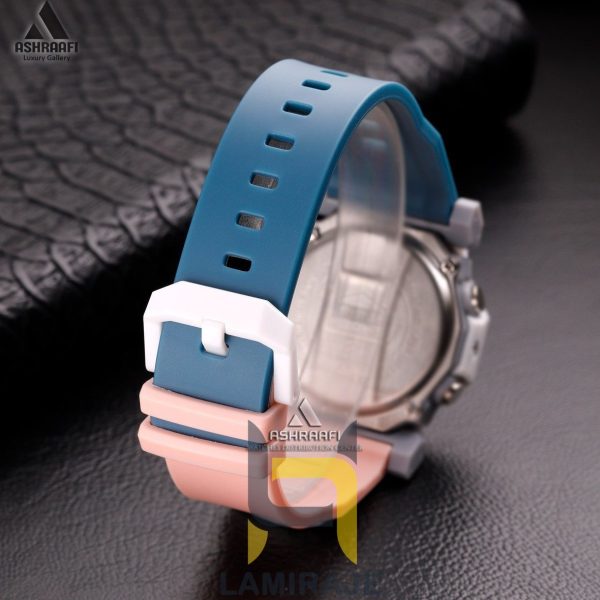 ساعت مچی مردانه جیشاک Casio G-Shock مدل GA-2300HS-GP26 دیجیتال اسپرت با بند آبی، خرید ساعت ضدآب کاسیو.
