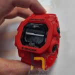 خرید ساعت مچی مردانه جی‌شاک G-Shock مدل 5600TB-4BDR قرمز، ساعت دیجیتال اسپرت با لایت فعال و روز شمار.
