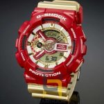 ساعت مچی مردانه جی‌شاک G-Shock GA110 طلایی قرمز، ساعت دیجیتال ضدآب، خرید ساعت اسپرت و اتولایت‌دار.