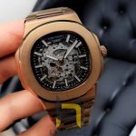 ساعت مچی مردانه پتک فیلیپ ناتیلوس Patek Philippe رزگلد، ساعت دیجیتال لوکس برای خرید و استفاده روزمره و رسمی.