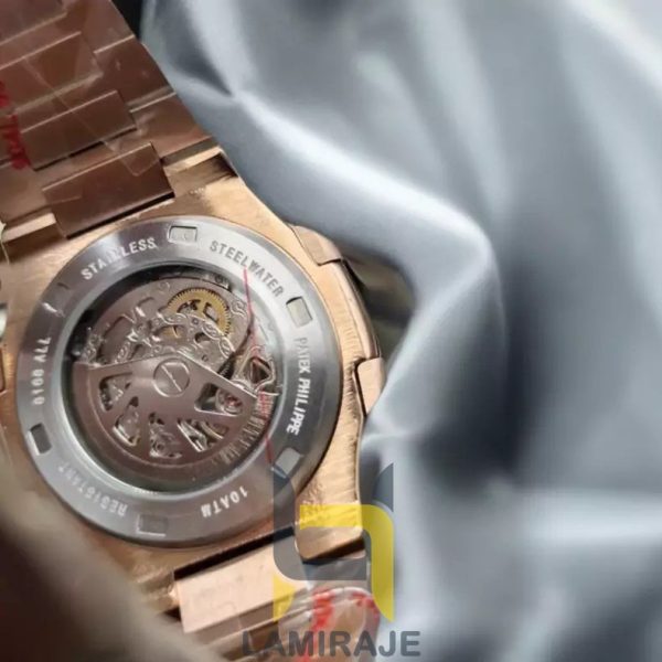 ساعت مچی مردانه پتک فیلیپ ناتیلوس Patek Philippe رزگلد، ساعت دیجیتال لوکس برای خرید و استفاده روزمره و رسمی.