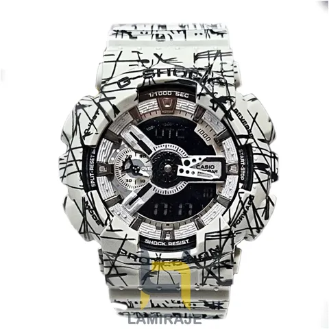 ساعت مچی مردانه جی‌شاک G-Shock GA110 دیجیتال مشکی، خرید ساعت ضدآب و اتوماتیک، مناسب ماجراجویی‌های روزمره.
