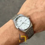 ساعت مچی مردانه کاسیو گادفادر Casio MTP-VC01-5257، ساعت دیجیتال کلاسیک نقره‌ای، خرید ساعت شیک و ضد حساسیت.