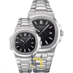 ساعت مچی مردانه پتک فیلیپ Patek Philippe ناتیلوس، دیجیتال، سیلور، خرید ساعت لوکس و شیک با بند استیل ضد زنگ.