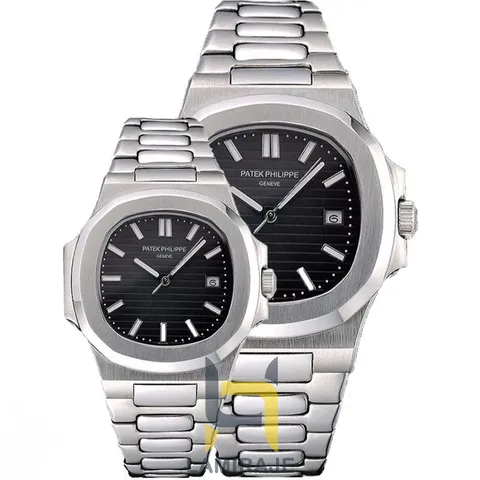 ساعت مچی مردانه پتک فیلیپ Patek Philippe ناتیلوس، دیجیتال، سیلور، خرید ساعت لوکس و شیک با بند استیل ضد زنگ.