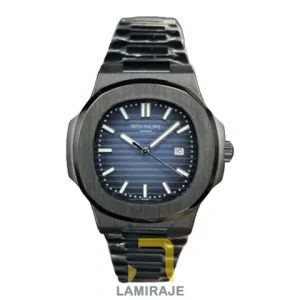 ساعت مچی مردانه پتک فیلیپ ناتیلوس Patek Philippe Nautilus مشکی، دیجیتال، خرید ساعت کلاسیک شیک.
