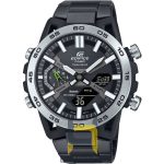 ساعت مچی مردانه کاسیو Edifice مدل ECB-2000DD-1ADF، دیجیتال، رنگ مشکی، خرید ساعت با بند استیل و بلوتوث.