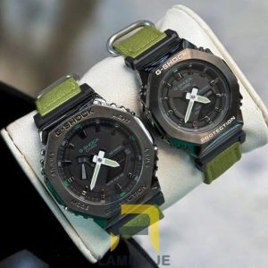 ساعت مچی مردانه جی شاک کاسیو مدل GM-2100 دیجیتال، خرید ساعت اسپرت با بند برزنتی تمام فول.