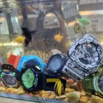 ساعت مچی مردانه جی شاک G-Shock GA110 مشکی فسفری، دیجیتال، خرید ساعت ضدآب و اتولایت‌دار.