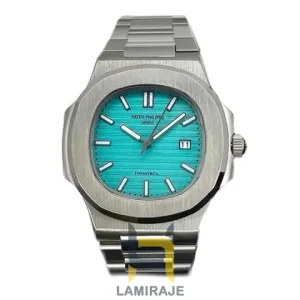 ساعت مچی مردانه پتک فیلیپ ناتیلوس Patek Philippe Nautilus سبز کلاسیک بند استیل، خرید ساعت دیجیتال لوکس رسمی.