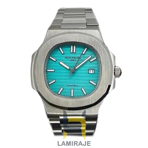 ساعت مچی مردانه پتک فیلیپ ناتیلوس Patek Philippe Nautilus سبز کلاسیک بند استیل، خرید ساعت دیجیتال لوکس رسمی.