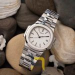 ساعت مچی مردانه پتک فیلیپ ناتیلوس Patek Philippe NUATILOS دیجیتال سفید، خرید ساعت کلاسیک و شیک.