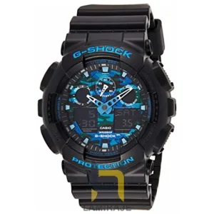 خرید ساعت مچی اسپرت کاسیو جی‌شاک G-Shock مدل GA-100CB-1A مشکی، ساعت دیجیتال مقاوم و اسپرت.