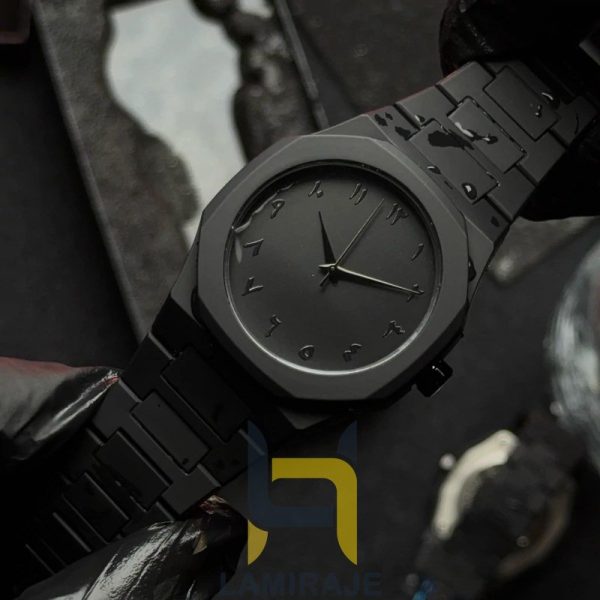 ساعت مچی مردانه Casio AE-1200WH فول مشکی، دیجیتال، خرید ساعت با قاب و بند پلی کربنات، رنگ مشکی.