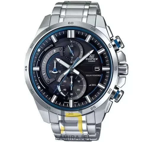 خرید ساعت مچی مردانه کاسیو ادیفایس Casio Edifice EQS-600D-1A2 نقره‌ای، ساعت دیجیتال با بند استیل رنگ ثابت.