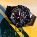 ساعت مچی مردانه کاسیو ادیفایس Casio Edifice ECB-950DC-1A استیل نقره‌ای، خرید ساعت دیجیتال لوکس و تنظیم جهانی.