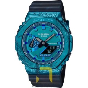 خرید ساعت مچی مردانه کاسیو Casio مدل GM2140GEM-2ADR دیجیتال آبی با بند رزین، مناسب برای استفاده روزمره و ورزشی.