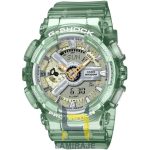 ساعت مچی مردانه و زنانه کاسیو Casio مدل GMA-S120GS-3ADR سبز، دیجیتال، خرید ساعت اسپرت مقاوم در برابر آب.