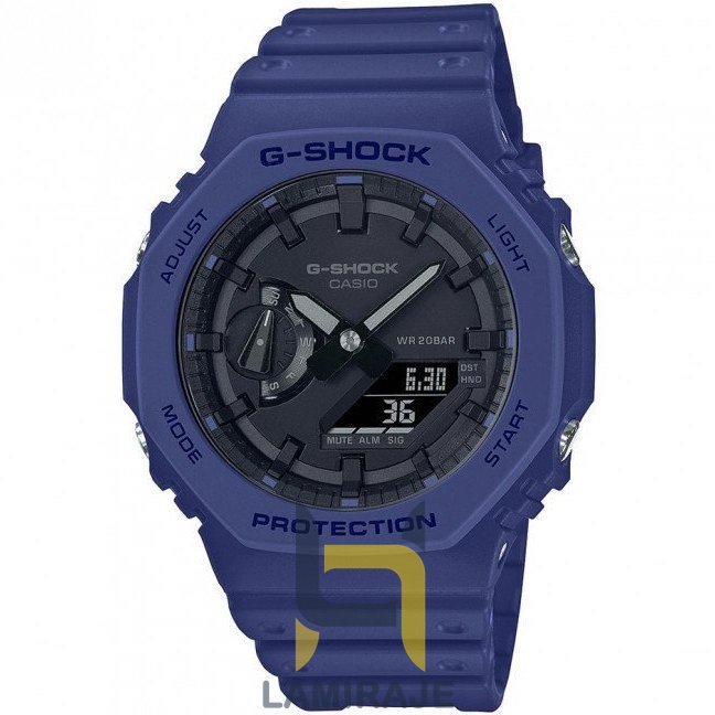 ساعت مچی مردانه جی شاک G-Shock مدل GA-2100-2AER سرمه‌ای، دیجیتال، خرید ساعت اسپرت و شیک.