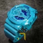 خرید ساعت مچی مردانه جیشاک G-Shock GA110 آبی آسمانی، دیجیتال، ضدآب و اتولایت دار، مناسب برای فعالیتهای روزمره.