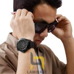 ساعت مچی مردانه نیوی فورس Naviforce NF-8023 دیجیتال قهوه‌ای، خرید ساعت با بند چرمی کلاسیک و موتور کوارتز.