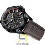 ساعت مچی مردانه نیوی فورس Naviforce NF-8023 دیجیتال قهوه‌ای، خرید ساعت با بند چرمی کلاسیک و موتور کوارتز.