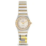 ساعت مچی زنانه امگا کانسلیشن Omega Constellation دور طلایی، خرید ساعت دیجیتال لوکس و کلاسیک.