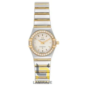 ساعت مچی زنانه امگا کانسلیشن Omega Constellation دور طلایی، خرید ساعت دیجیتال لوکس و کلاسیک.