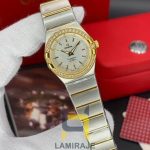 ساعت مچی زنانه امگا کانسلیشن Omega Constellation دور طلایی، خرید ساعت دیجیتال لوکس و کلاسیک.
