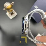 ساعت مچی مردانه کاسیو ادیفایس Casio Edifice ERA-600RR-2AV دیجیتال نقره‌ای، خرید ساعت اسپرت صفحه آبی