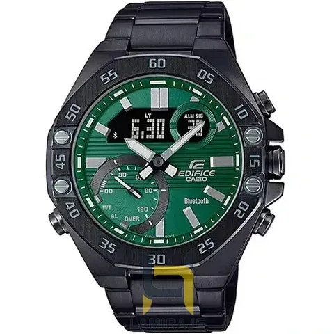 ساعت مچی مردانه کاسیو ادیفایس Casio Edifice ECB-10-KG18 مشکی، دیجیتال، خرید ساعت اسپرت با بند استیل.