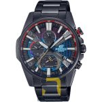 ساعت مچی مردانه کاسیو ادوفیس Casio Edifice مشکی، دیجیتال، خرید ساعت شیک و مقاوم با موتور ژاپنی و کورنوگراف.