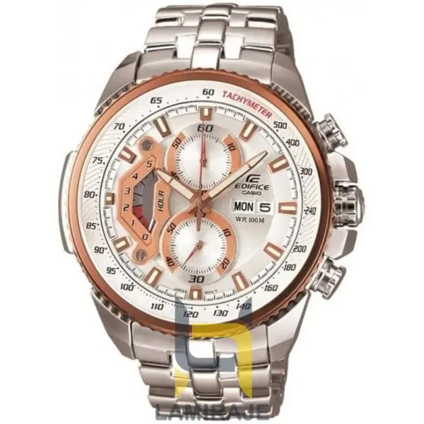 ساعت مچی مردانه کاسیو ادیفایس کاسیو Edifice EF-558D نقره‌ای، دیجیتال، خرید ساعت شیک و رسمی.