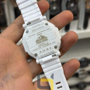 ساعت مچی مردانه کاسیو پروترک Casio Protrek PRJ-B001B-2 آبی، دیجیتال و ضدآب، خرید ساعت با آلارم و ورد تایم.