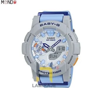 ساعت مچی مردانه جی شاک Baby-G BGA-185-2AER آبی دیجیتال، خرید ساعت اسپرت با بند رزین، مناسب استفاده روزمره و ورزشی.