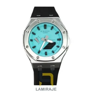 خرید ساعت مچی مردانه جی شاک G-Shock GA2100 دیجیتال با قاب فلزی تیفانی مشکی، انتخابی شیک و مقاوم.