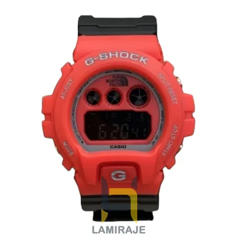 ساعت مچی مردانه کاسیو جی‌شاک DW-6900R2 دیجیتال مشکی، خرید ساعت مقاوم و اسپرت.