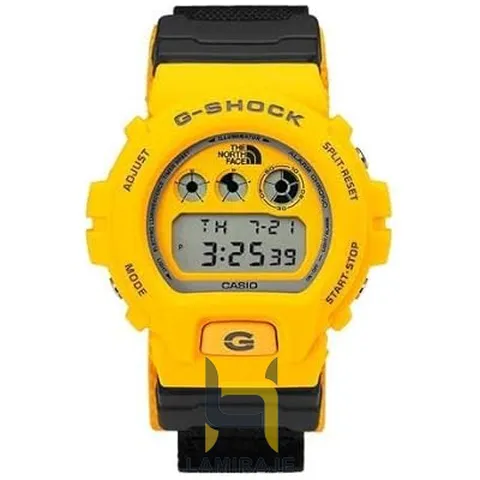 ساعت مچی مردانه کاسیو جی‌شاک DW-6900Y دیجیتال مشکی، خرید ساعت ضدضربه و اسپرت.